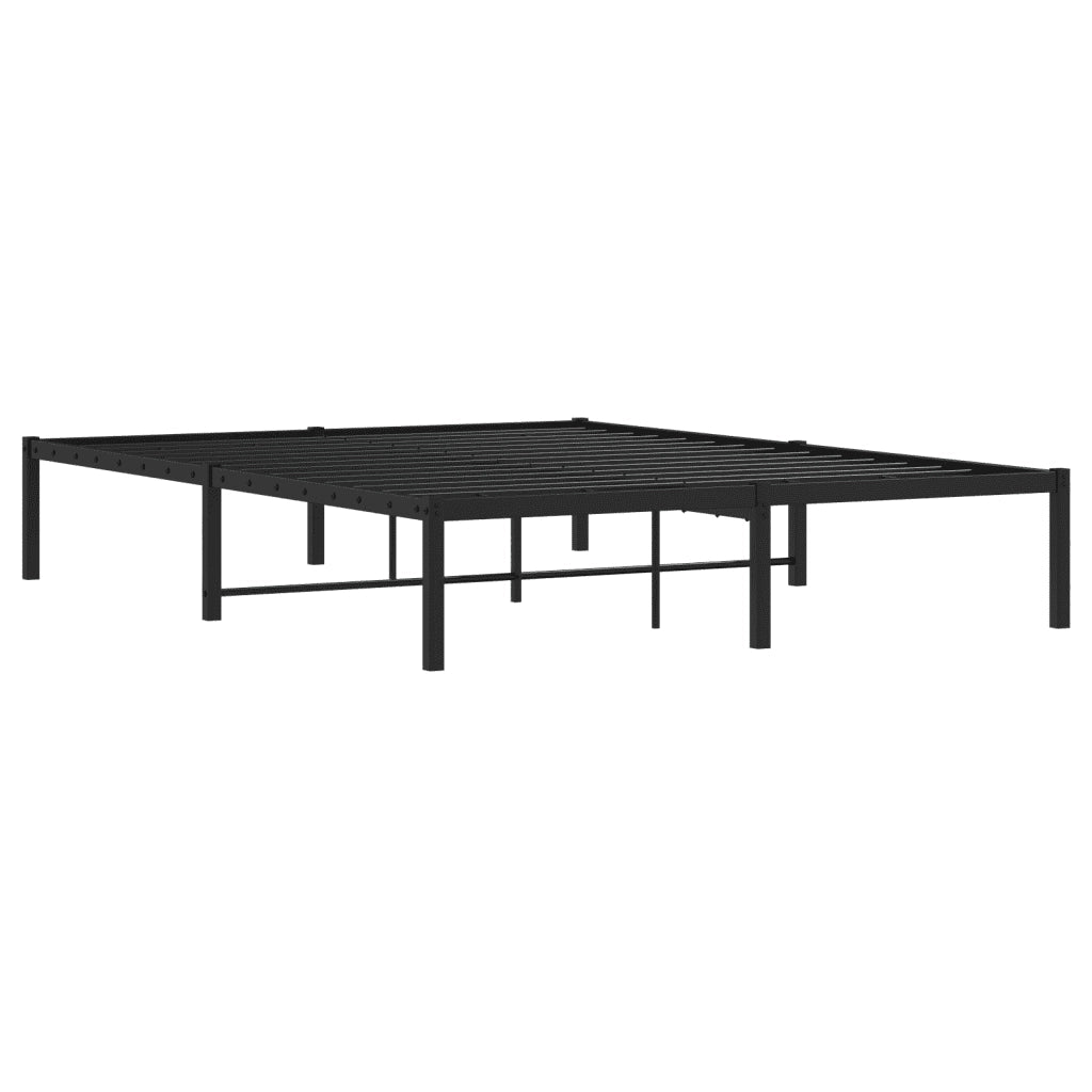 Giroletto in Metallo Nero 140x200 cm 373656