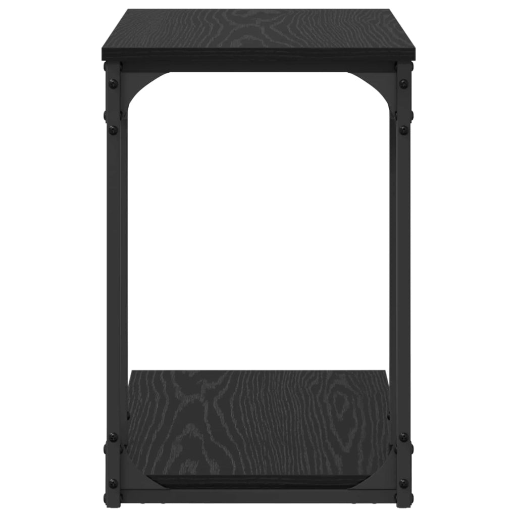 Tavolo laterale Rovere Nero 50 x 35 x 52 cm 881182