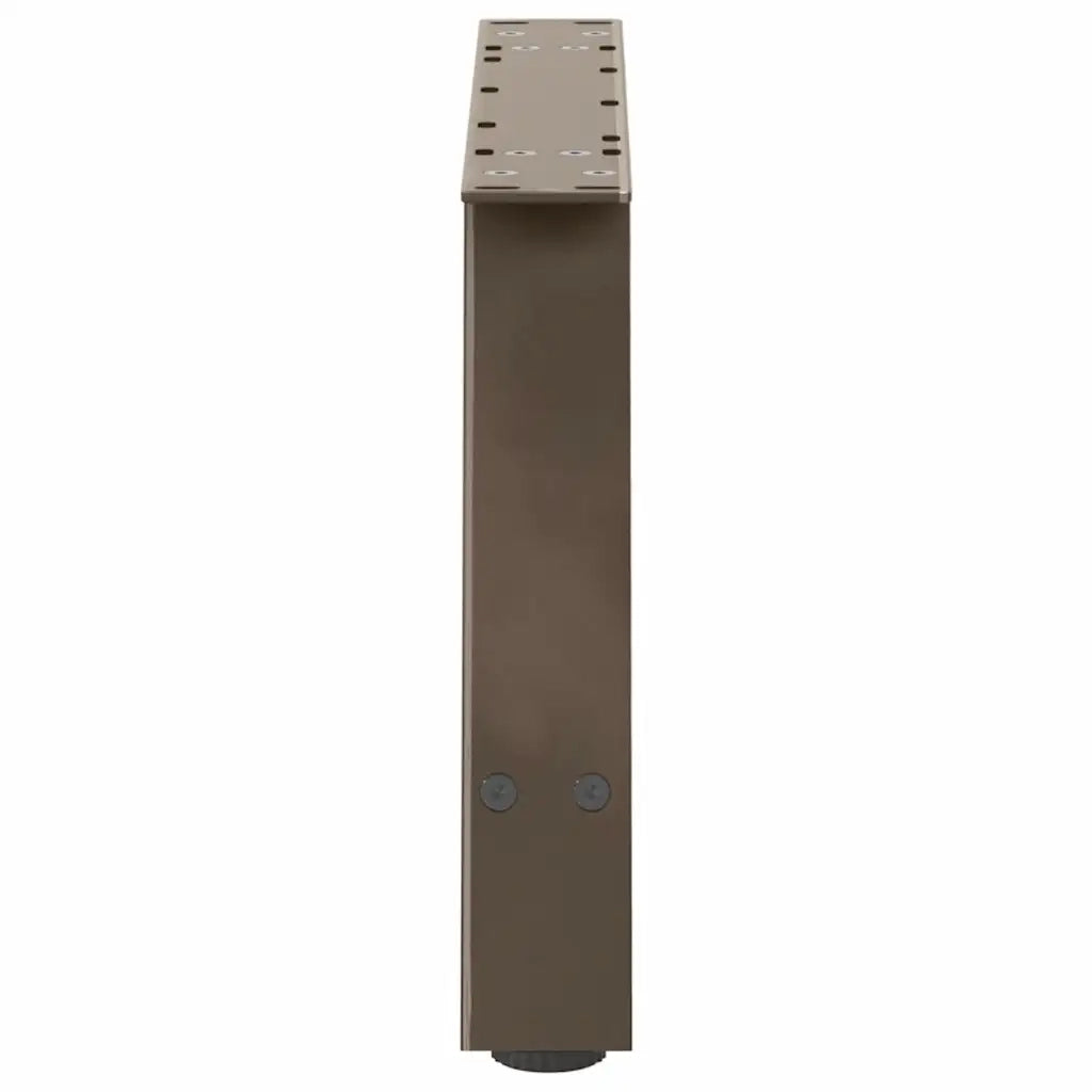 Gambe per Tavolino da Caffè a Forma di A 2 pz 60x(30-31) cm Acciaio