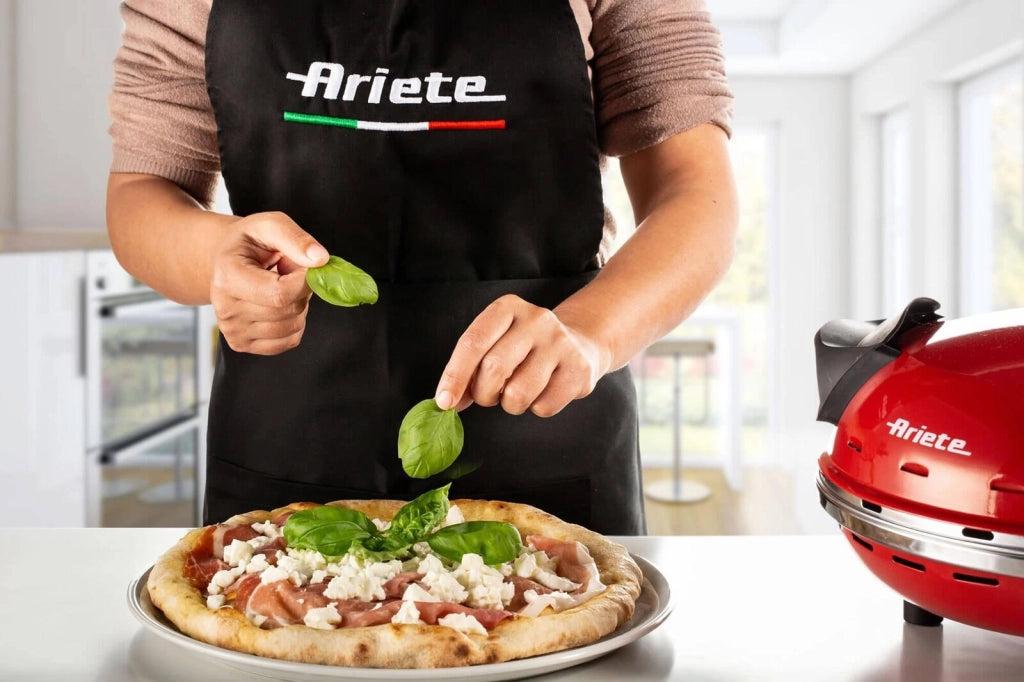 Ariete 909 - Forno Pizza Elettrico 1200W 400 gradi Timer 30 minuti Rosso