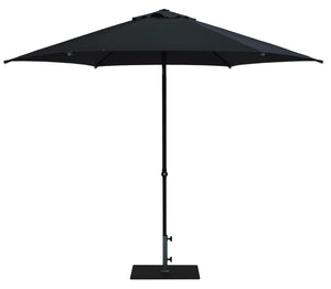 Ombrellone da Giardino Ø3 m Palo Ø38 mm in Alluminio Tessuto Poliestere Trend Antracite