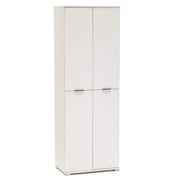 ARMADIO CON 4 ANTE BIANCO 60 X 38 X H174 CM