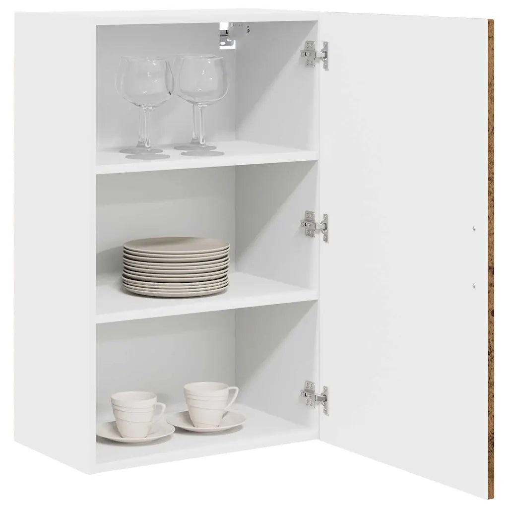 Mobile da cucina con lo scaffale-Armadio da cucina Legno vecchio 50 x 31 x 80 cm 608145