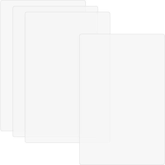 Piastre di silicone per la cucina - Resistenti al calore - Mattonelle per decorare - Piastre per tavolo - Impermeabili - 60 x 40 cm - Set da 4