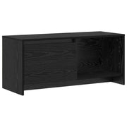 Set mobile TV | Armadietto TV | Mobile Porta TV Rovere Nero 90 x 35 x 40 cm Legno multistrato