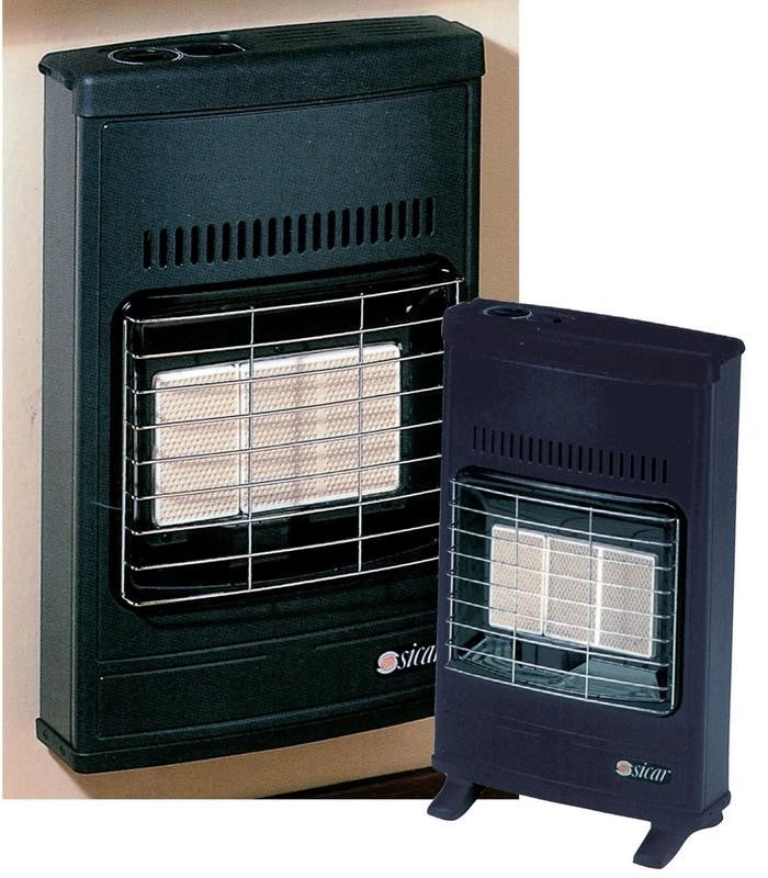STUFA A GAS METANO SICAR ECO 42T - 4200 WATT A PARETE O A PAVIMENTO