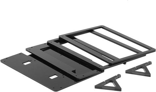 Supporto schermo da 7 pollici per stabile sostenimento e protezione - Risoluzione 1024 * 600 - Montaggio semplice
