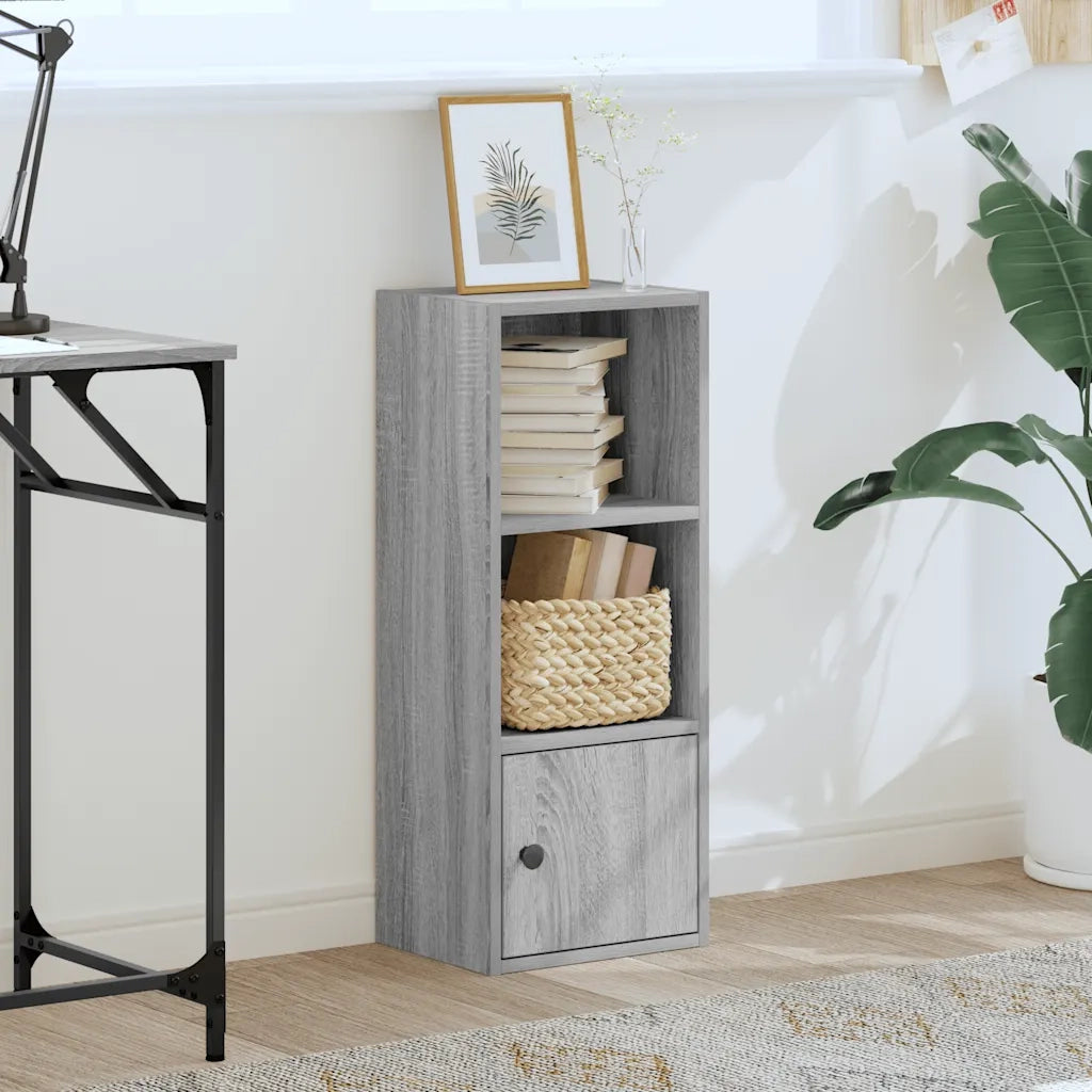 vidaXL Libreria Grigio Sonoma 31x24x77 cm in Legno Multistrato