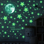 Sticker adesivi a luce emozionale per parete o soffitto, decorazione per camera da bambini o soggiorno.