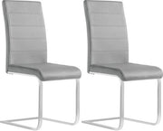 Set di 2 Sedie da Cucina in Velluto - Sedile da Cucina - Stile, Ergonomico e Comodo - Grigio Chiaro 

Modello: Kamyra
Codice prodotto: 
Specifica tecnica: Ergonomico e Comodo