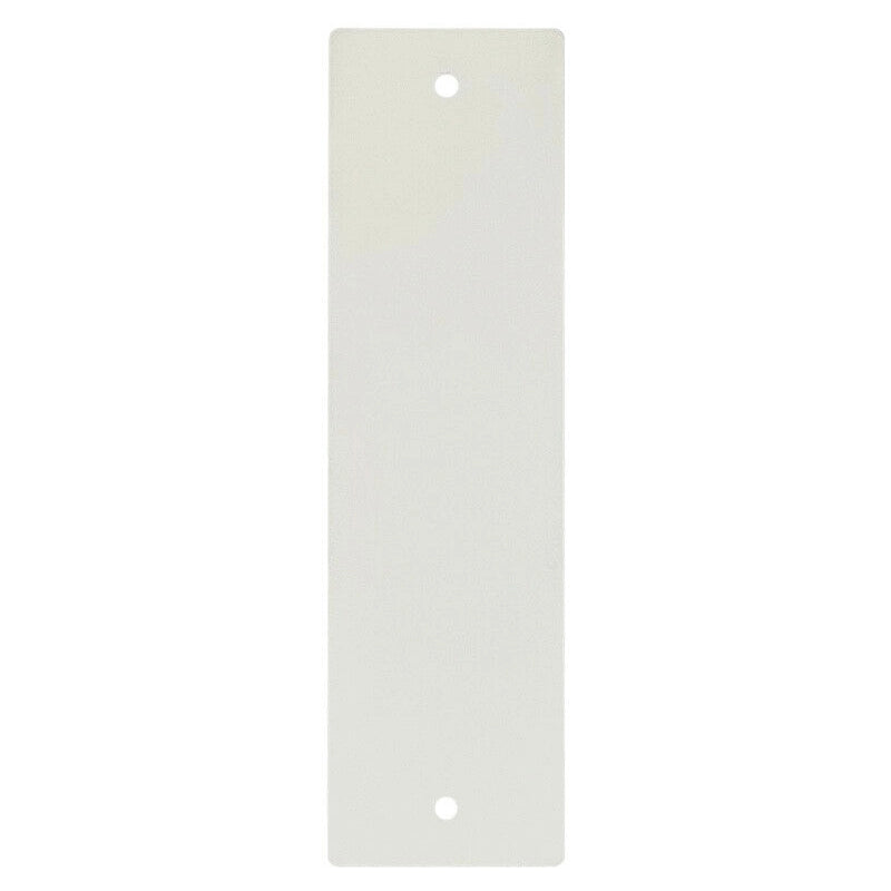 PLACCA 185 MM BIANCO CIECA COPRI FORO AVVOLGITORE MOTORE TAPPARELLA TAPPARELLE