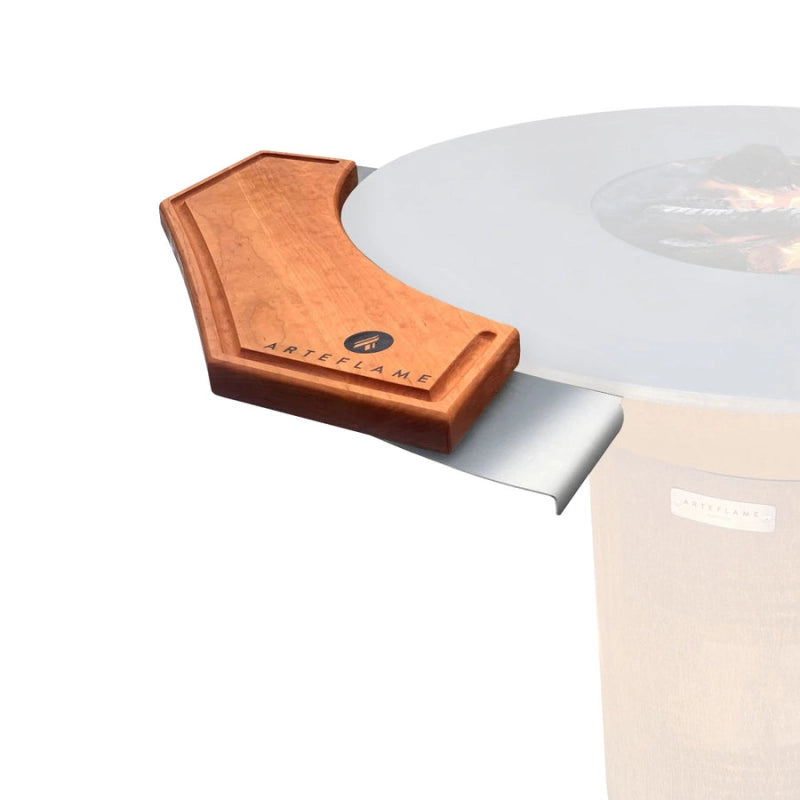 Tagliere in Legno di Ciliegio Tavolo Laterale per griglia Arteflame 40"