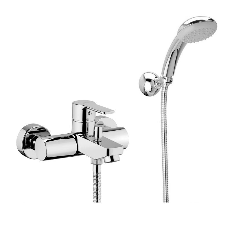 Miscelatore vasca con doccetta Cromato PAFFONI RED