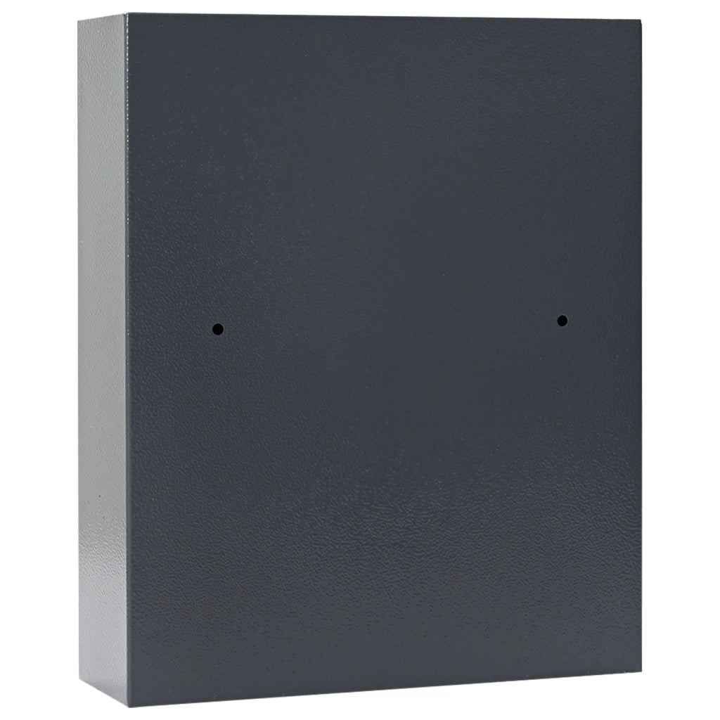 Casseforte con tastiera Grigio gunmetal Acciaio, Cromo Media