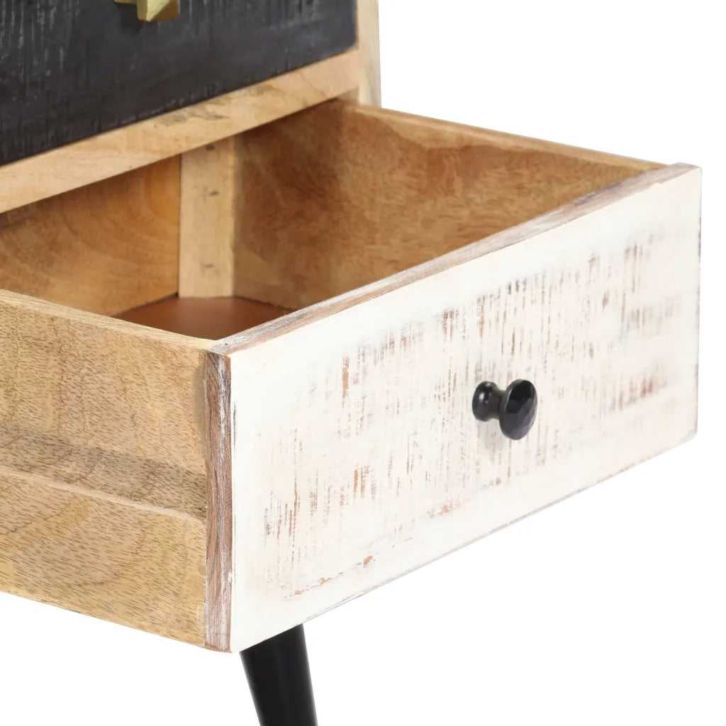 Mobile Porta TV 115x30x47 cm in Legno Massello di Mango 282878