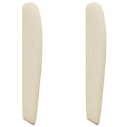 Orecchia della Testata Crema 80 x 23 x 6 cm Tessuto CFW9552493