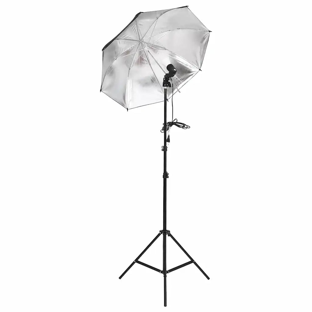 Kit per Studio Fotografico con Set di Luci e Fondale 3094714