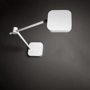 Lampada Scrivania Industrial-Minimal-Nordico Icon Metallo Bianco Led 8W 3000K