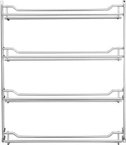 Organizzatore della cucina in acciaio inox per 24 contenitori