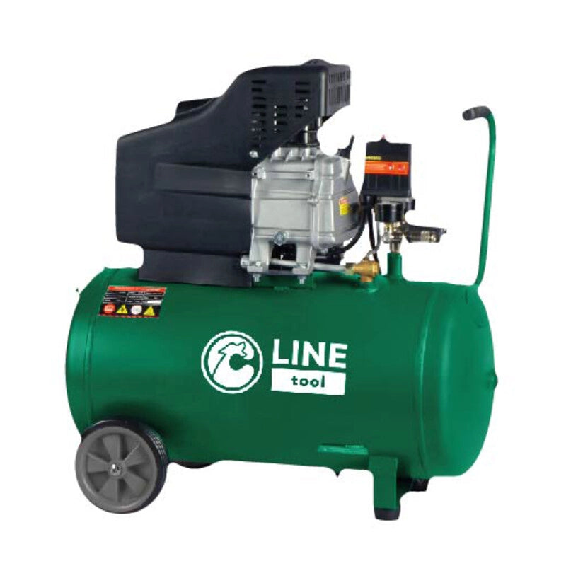 C COMPRESSORE CARRELLATO 50L 1.5HP 8 BAR- 1,0 pz