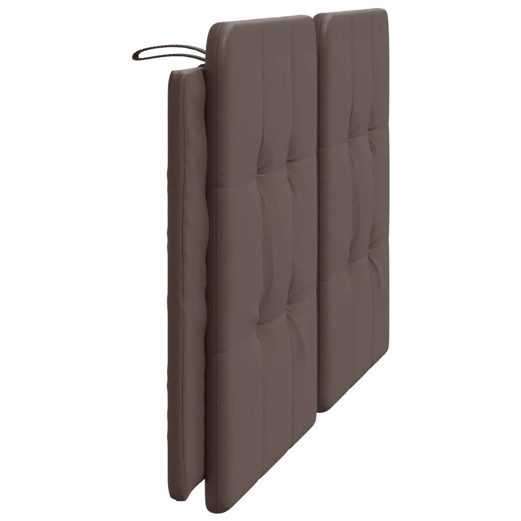 Cuscino Testiera Zadar Marrone 160 cm in Similpelle 374868