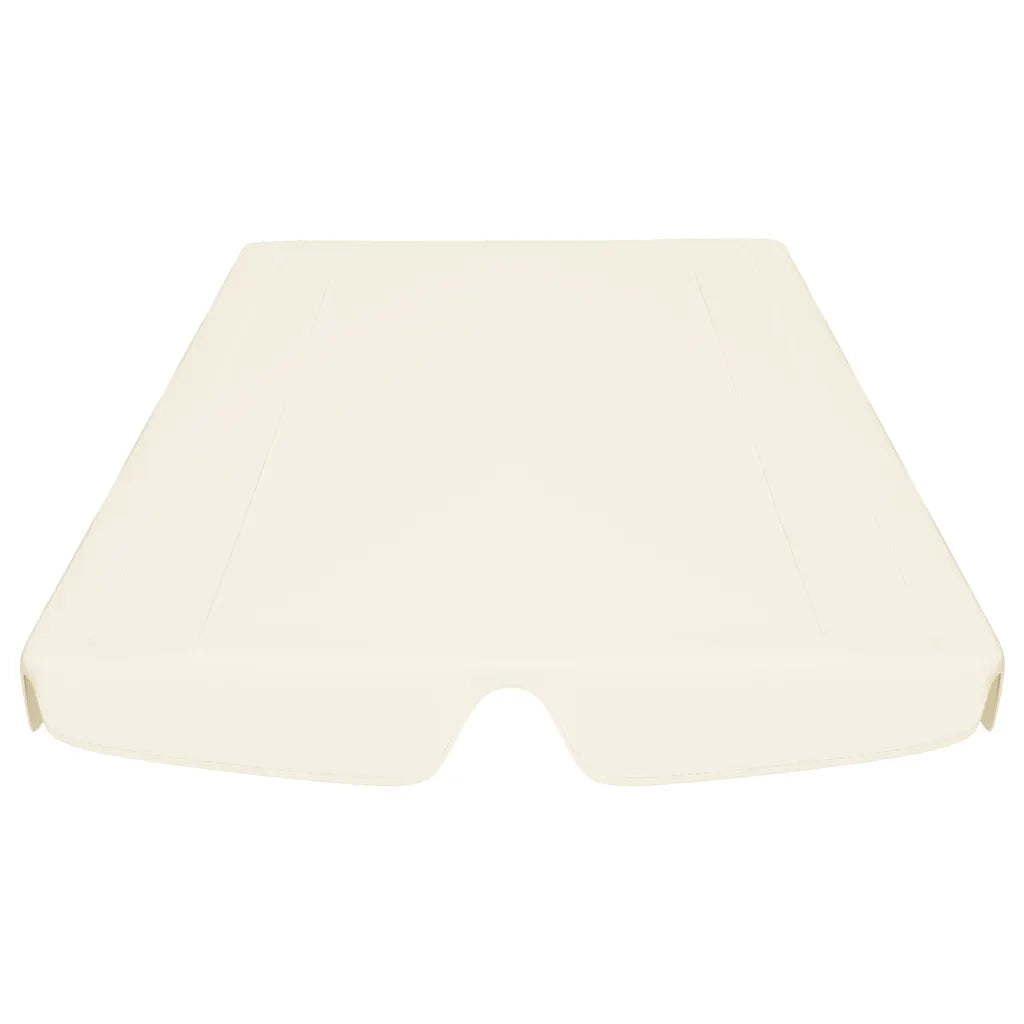 Baldacchino per Dondolo da Giardino Crema 150/130x70/105 cm cod mxl 60273