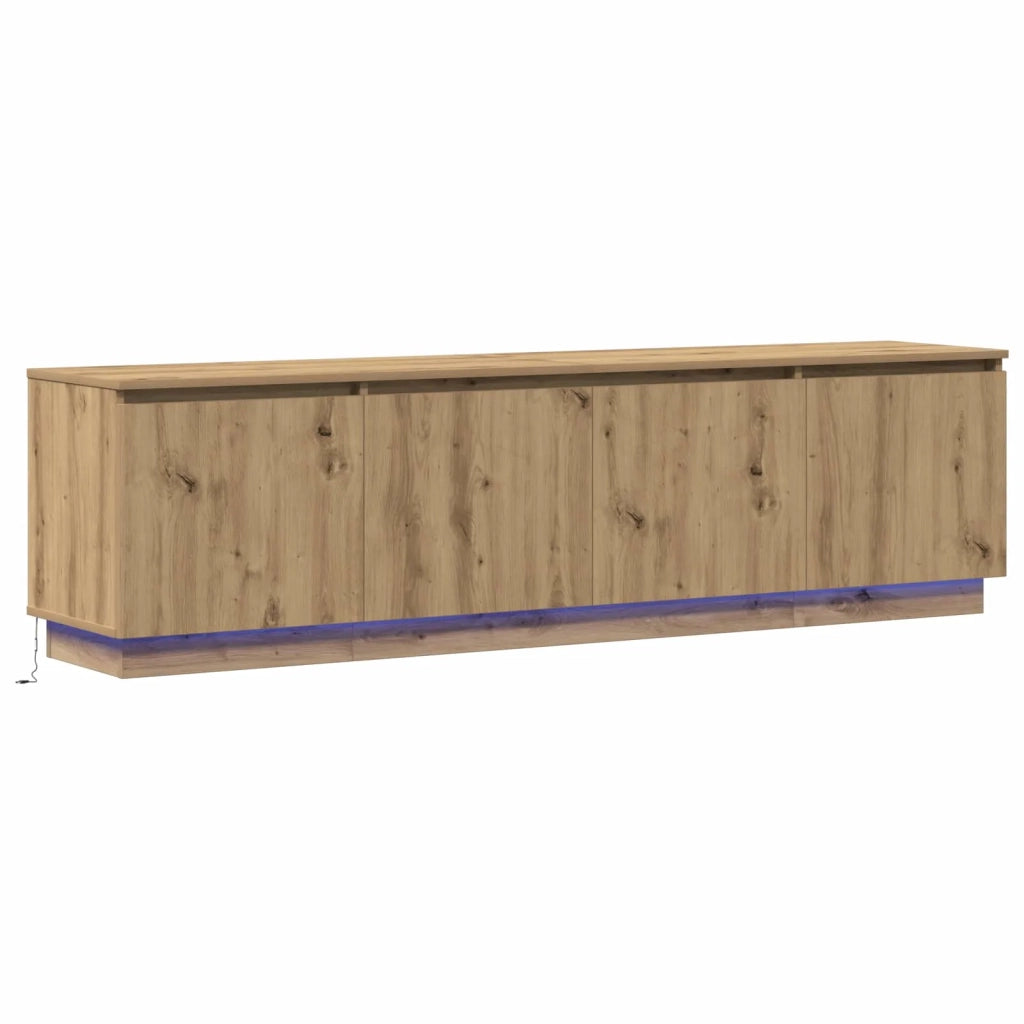 Mobile TV | Armadietto TV | Mobile Porta TV Rovere artigianale 180 x 38 x 49 cm Legno multistrato