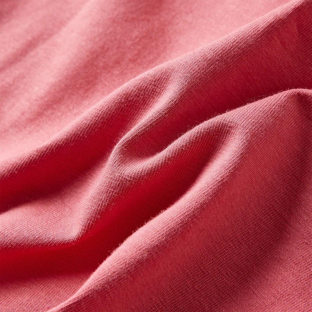 Maglietta da Bambina a Maniche Lunghe Rosa Antico 104 13610