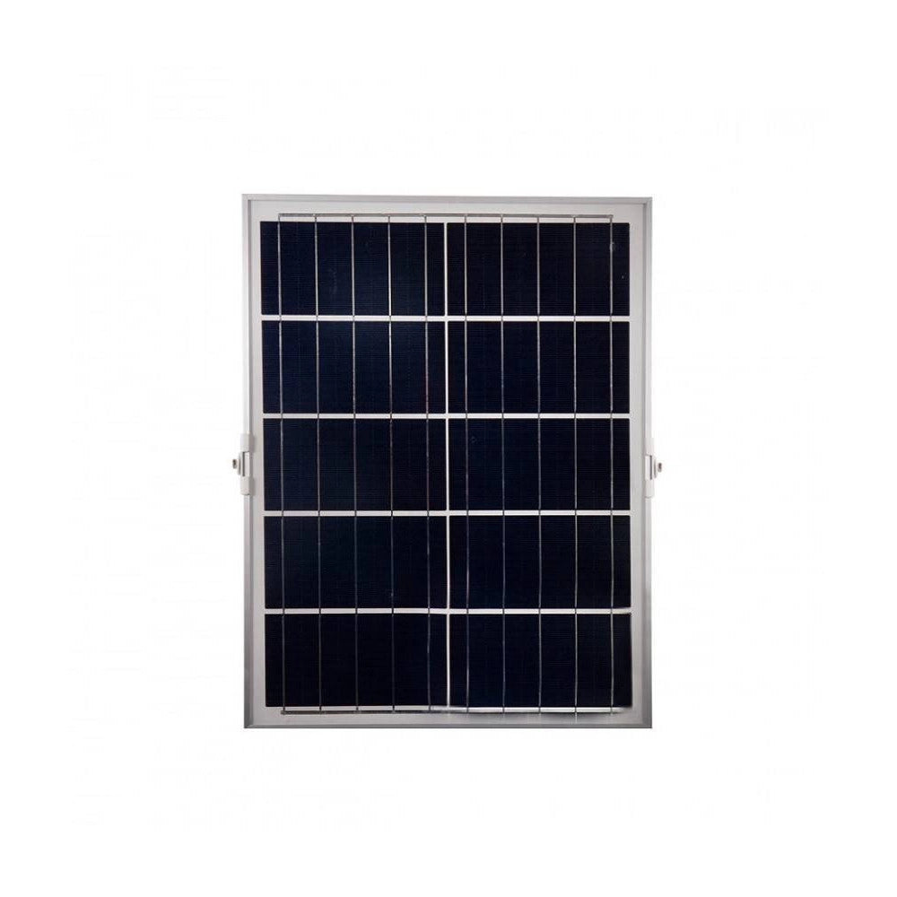 Trade Shop - Faro Led 200 Watt Crepuscolare Pannello Energia Solare Telecomando Ip65 Sl-200w -