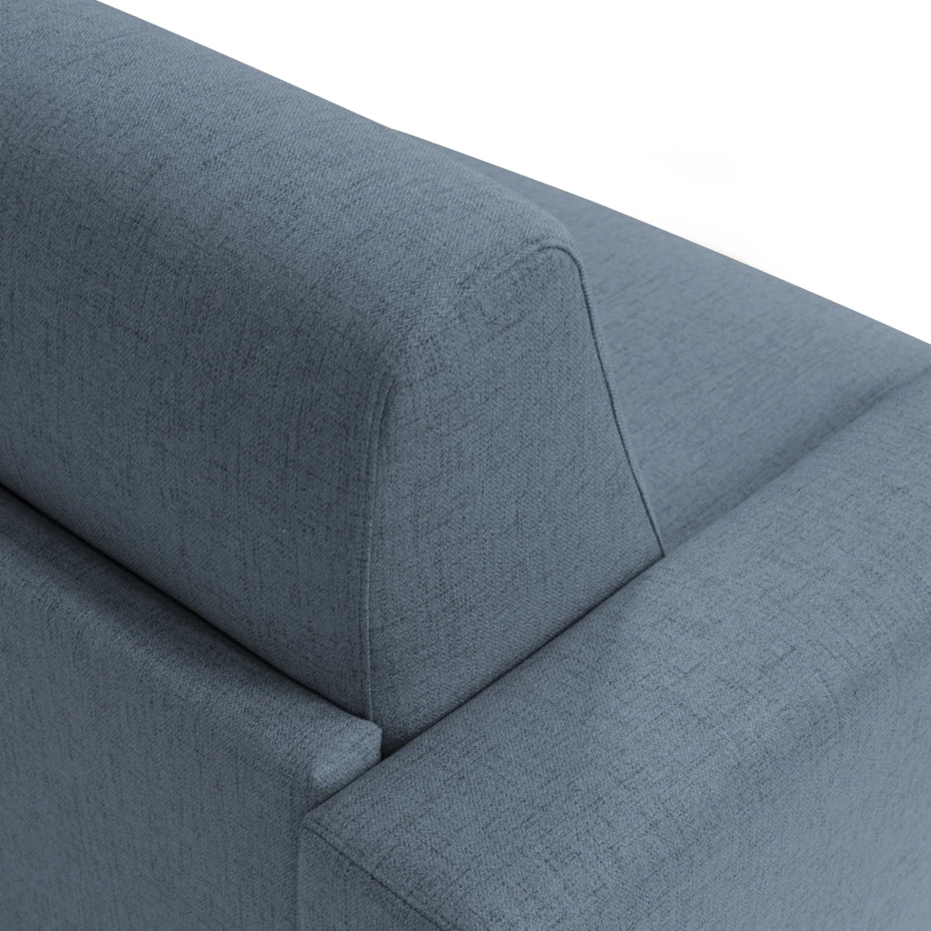 Nixon Divano letto c/mat. H 20 cm 220 cm (mat. 160x197) Blu