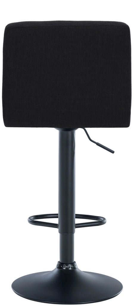 2er Set Barhocker Calma Stoff schwarz