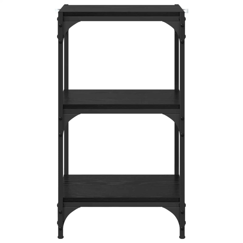 Armadio per Libri Rovere nero 40 x 33 x 70,5 cm