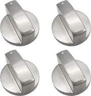 Sostituzione di 4x 6mm coperchi di metallo argentato per pentola universale - per forno a gas, forno e forno a gas