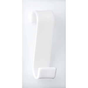 Gancio Appendiabiti per Termosifone Trasparente Merlino Pz 2 Color: Bianco