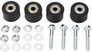 Kit di Rulli a Cinghia - 4 Pezzi - Alta Qualità Acciaio/Rubbero - Migliorata Sicurezza - Prestazioni Optimali - Adatto per YFZ 350 Banshee 1987-2006 - Rulli a Cinghia con Guida Rollante