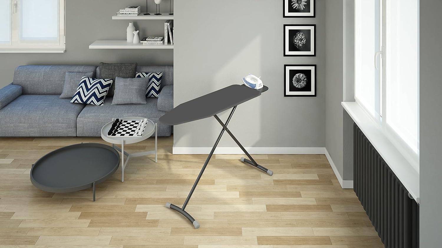 Asse da stiro Flamingo 120x40 cm COLOMBO salvaspazione con altezza regolabile