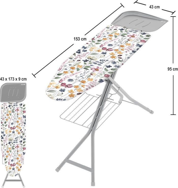 Asse da Stiro Turbo Vapor 120x40cm salvaspazio con altezza regolabile COLOMBO