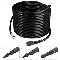 Micro Sonda Sturatubi per Idropulitrice 15mt 200Bar 5 Adattatori e Borsa Antipiega