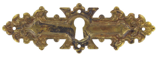 bl bocchetta anticata 30692 mm.115x38 ottone antico cod:ferx.76075