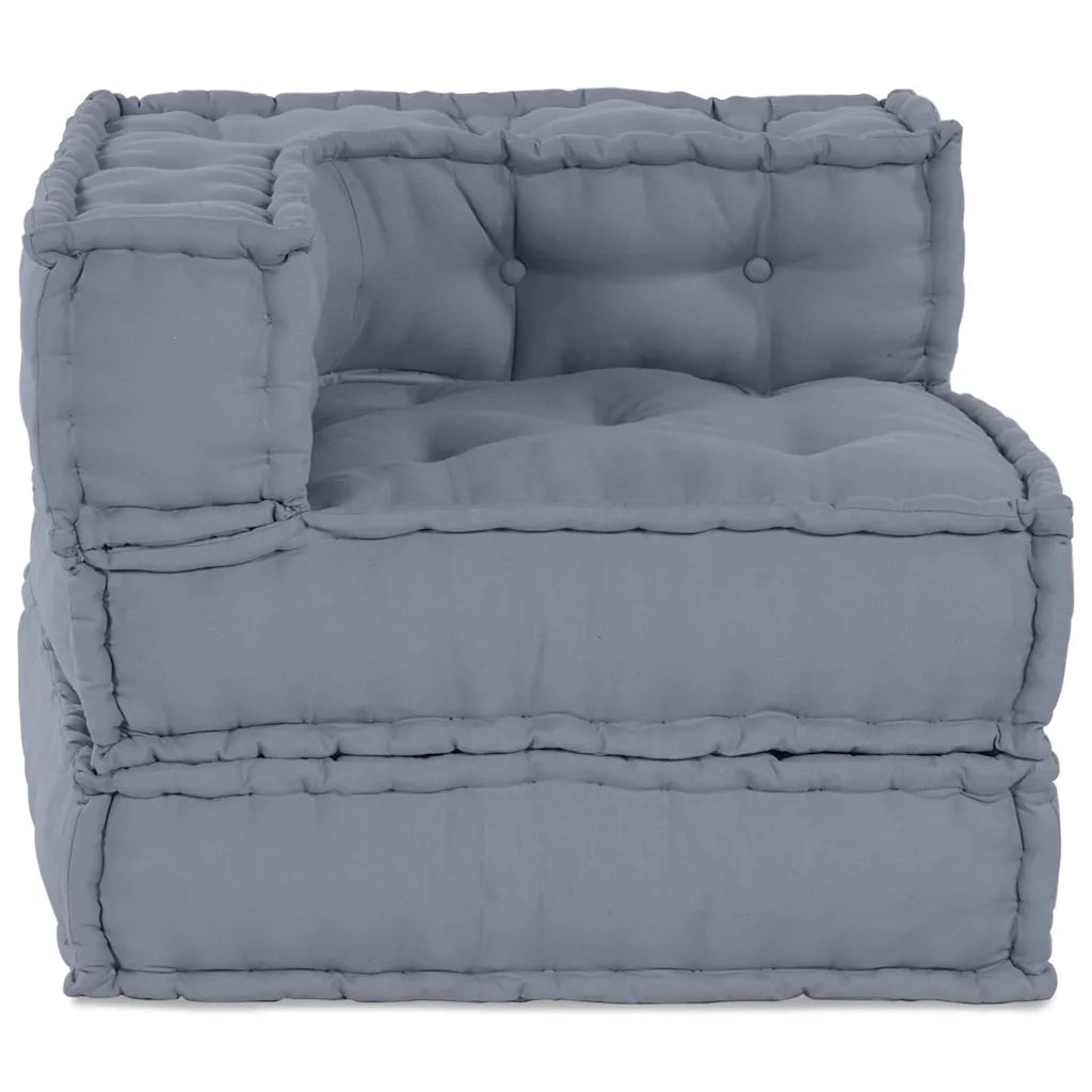 Unit¨¤ di Divano Modulare Grigio 70 x 70 x 56 cm Tessuto CFW4292517