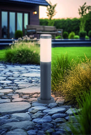 Century PALETTO DA GIARDINO A LED BAMBOO mm. 450 H - E27 - IP54  Col. Antracite