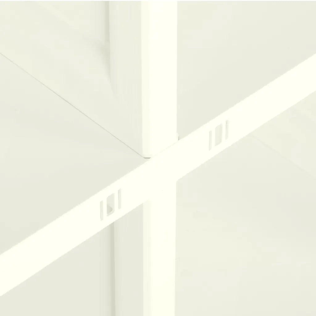 Armadietto in Plastica 79x43x85,5 cm Effetto Legno Crema