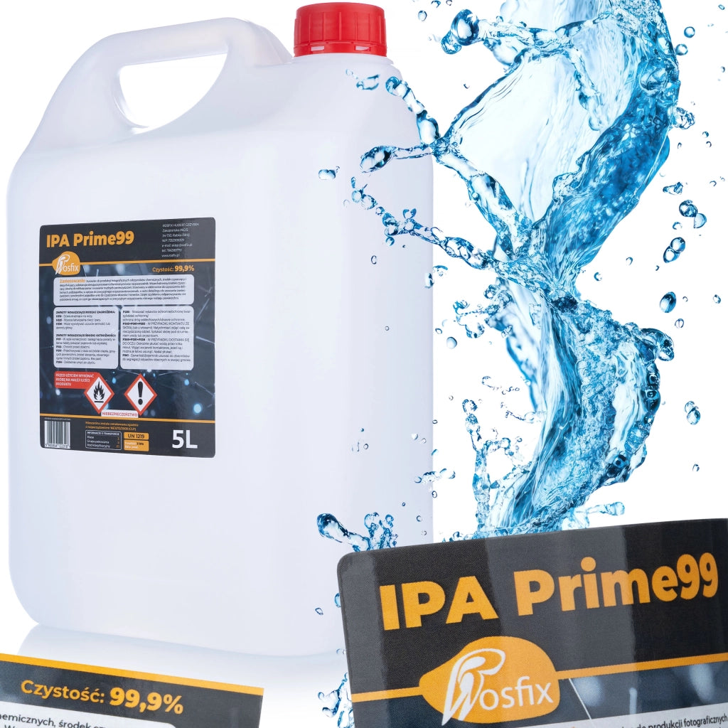 Alcol Isopropilico IPA Prime99 99,9% 5L – Massima Purezza | Pulizia e Sgrassaggio | Uso Professionale e Domestico