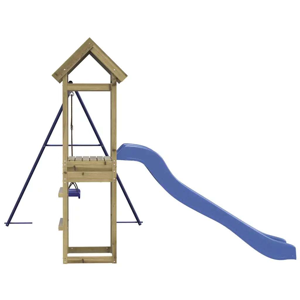 Set da Gioco da Esterno in Legno di Pino Impregnato CFW2531002