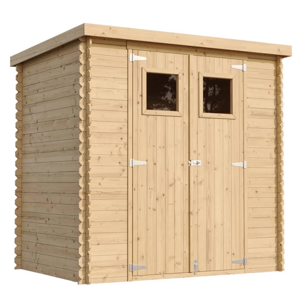 TIMBELA M311+M311G Casetta da Giardino CON PAVIMENTO TRATTATO - 2.22m2