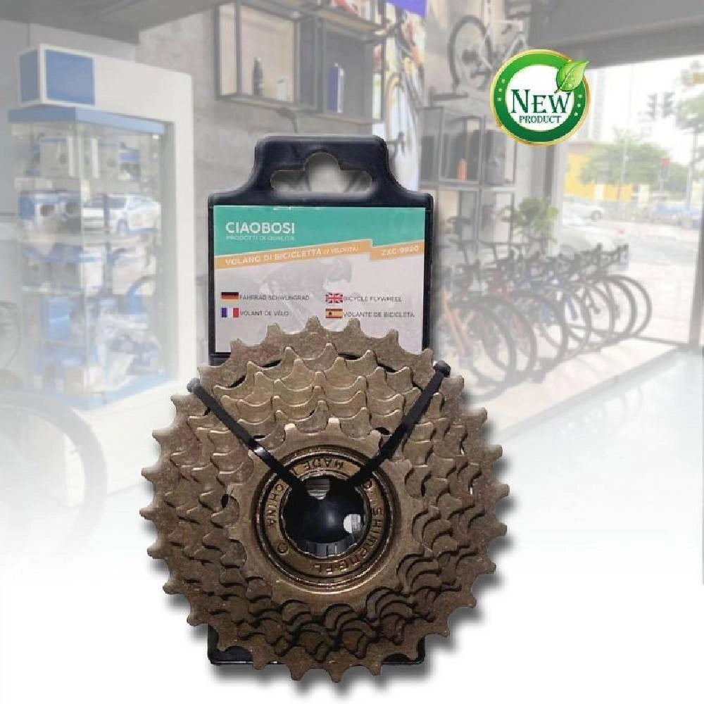 Trade Shop - Volano 7 Velocità Per Bici Bicicletta Mtb Cassetta Pignoni 12-28t Ricambi Zx-9920 -