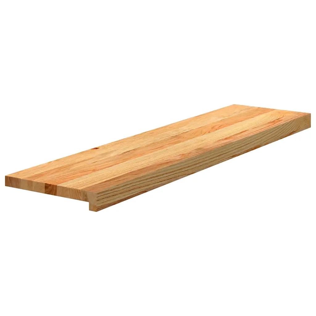 Gradini 4 pz Marrone Chiaro 100x25x2 cm Legno Massello Rovere 3282956