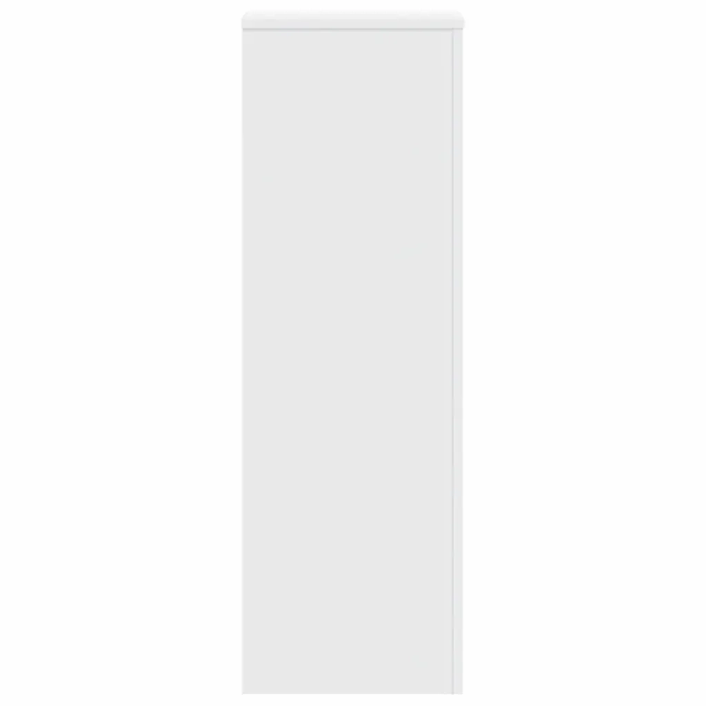 Supporti per piante | Sostegno per piante 2 pz Bianchi 33x33x100 cm Legno Multistrato
