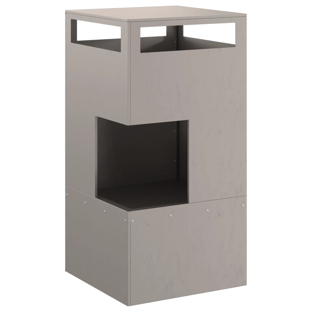 Focolare 50x50x100 cm Acciaio inossidabile
