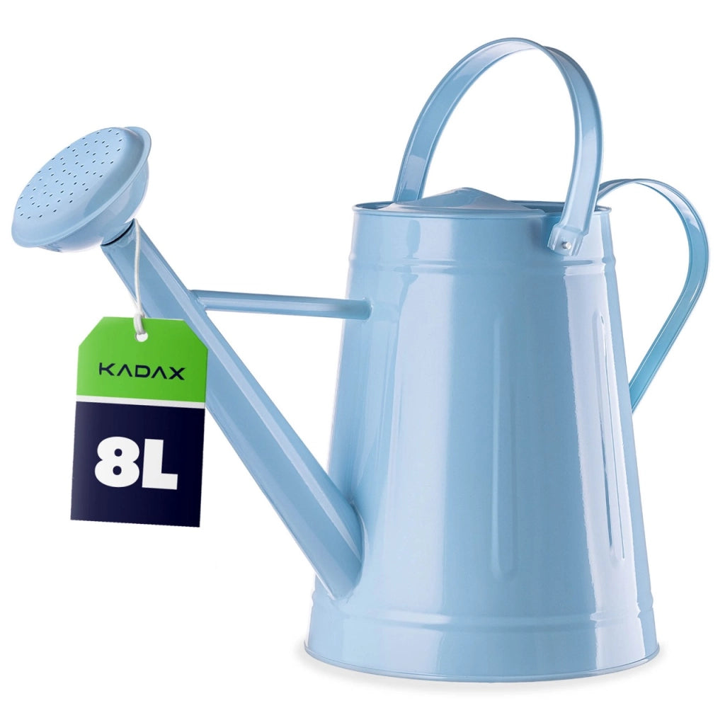 Annaffiatoio KADAX in acciaio 8 L, blu